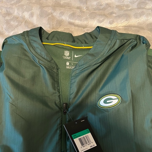 Green Bay Packers half zip - Picture 6 of 6